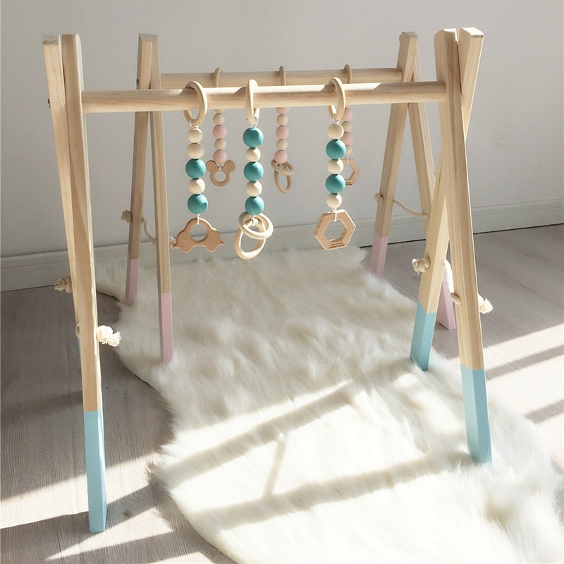 Wooden Baby Gym Simple Elegant Design